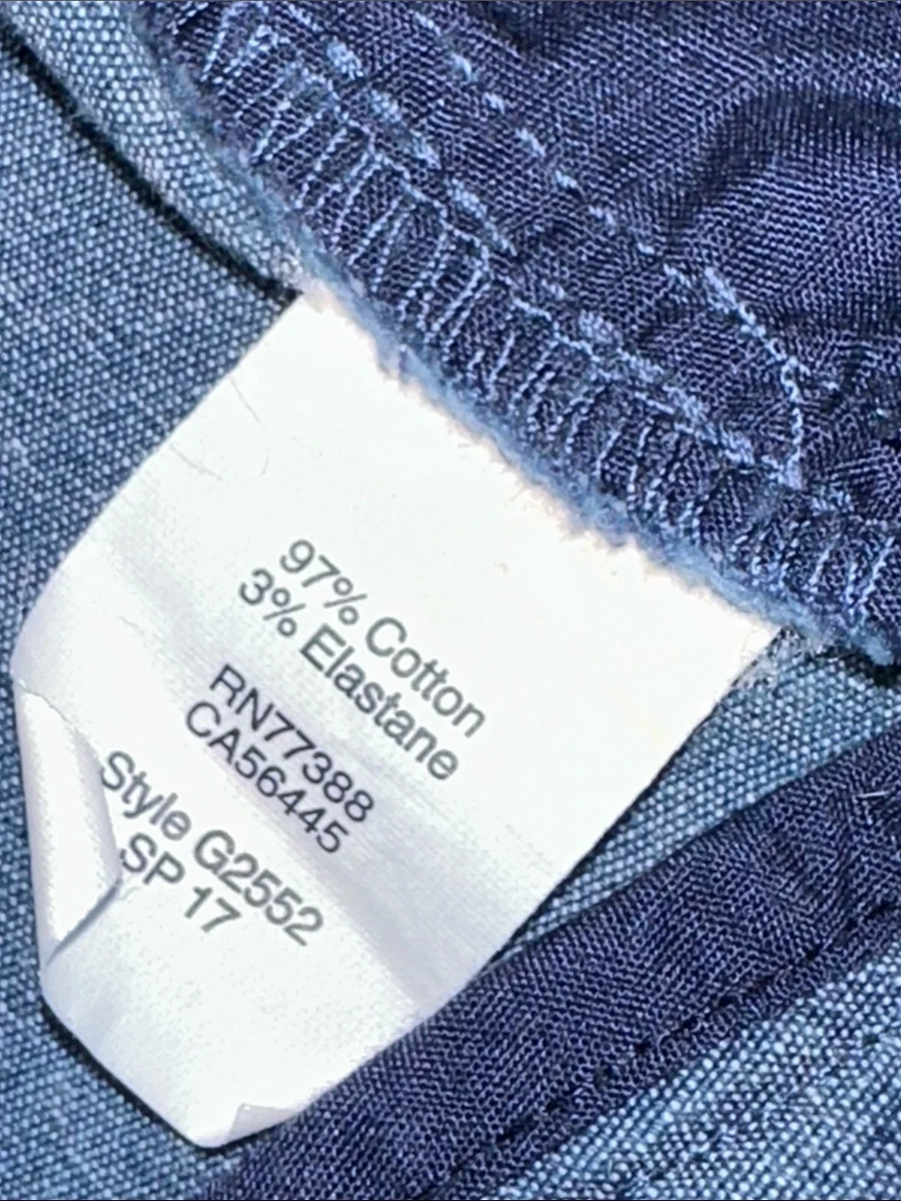 J. Crew Frankie Women’s Chambray Shorts in Denim Blue Size 16
